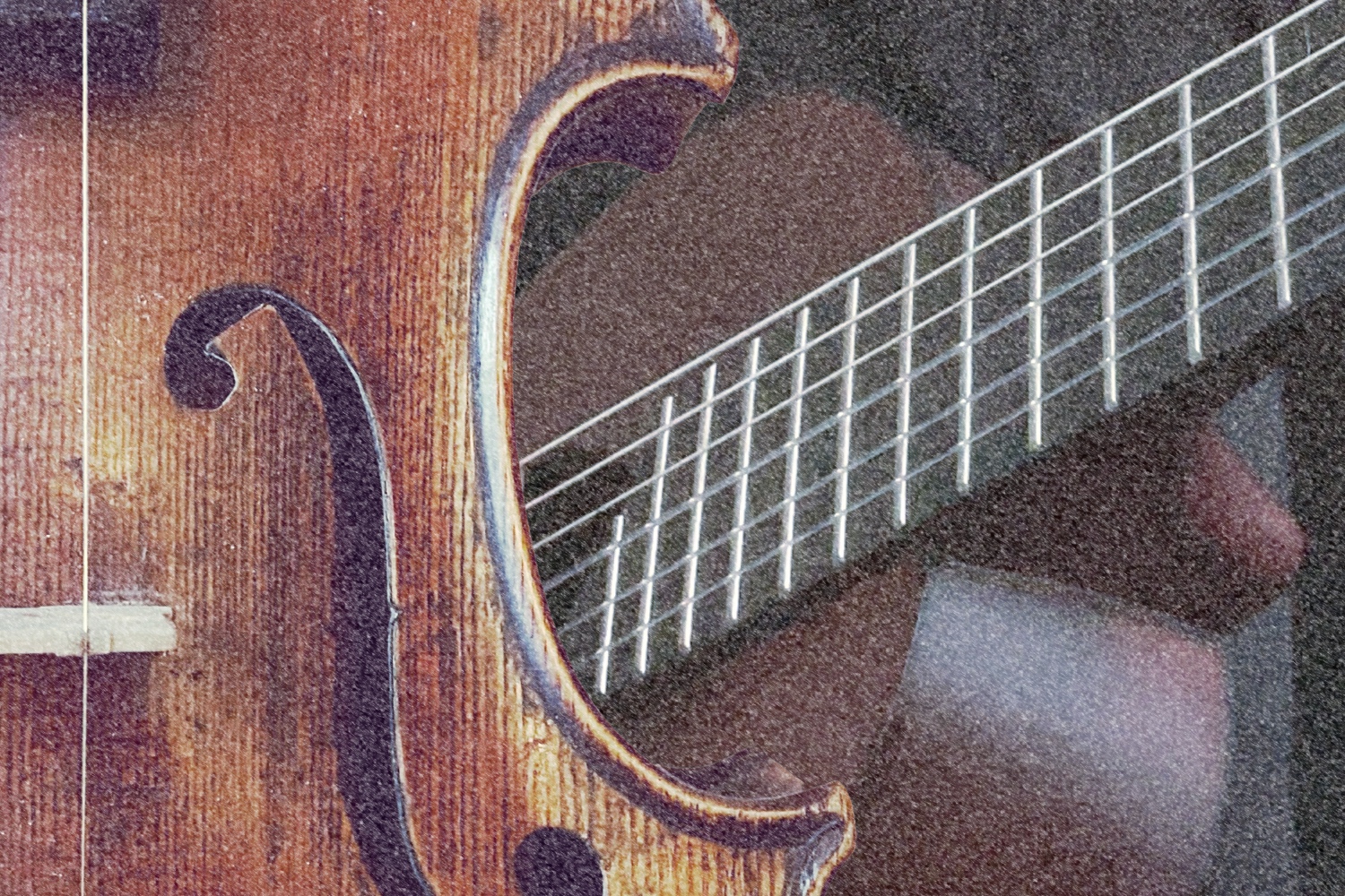Geige und Guitarlele